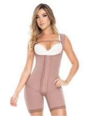 Delie 09272 Colombian High Compression Post-Surgical Faja | Mid-Thigh Shapewear